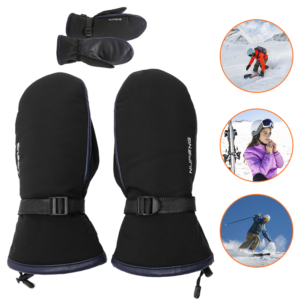 Cycling Gear Waterproof - قفازات تدفئة يد كهربائية ، شحن