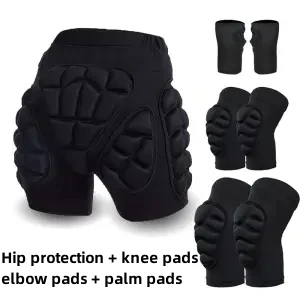 Cycling Gear Pants - الأطفال التزلج الورك حامي السراويل الجليد