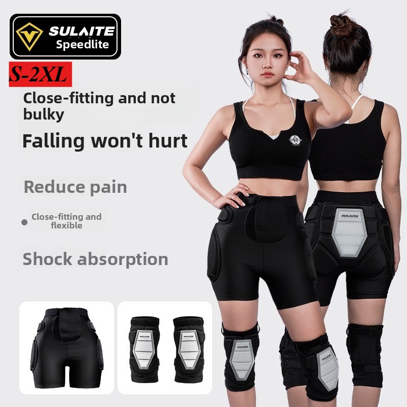 SULAITE دراجة نارية الورك حماي - مراجعة Cycling Gear Pants وسعره