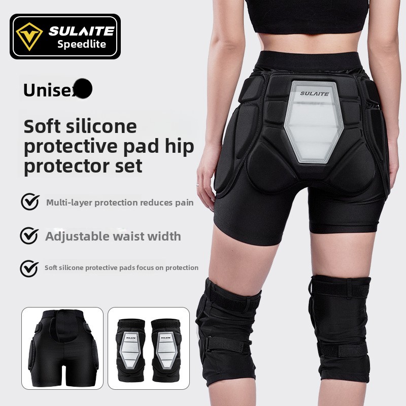 SULAITE دراجة نارية الورك حماي - مراجعة Cycling Gear Pants وسعره
