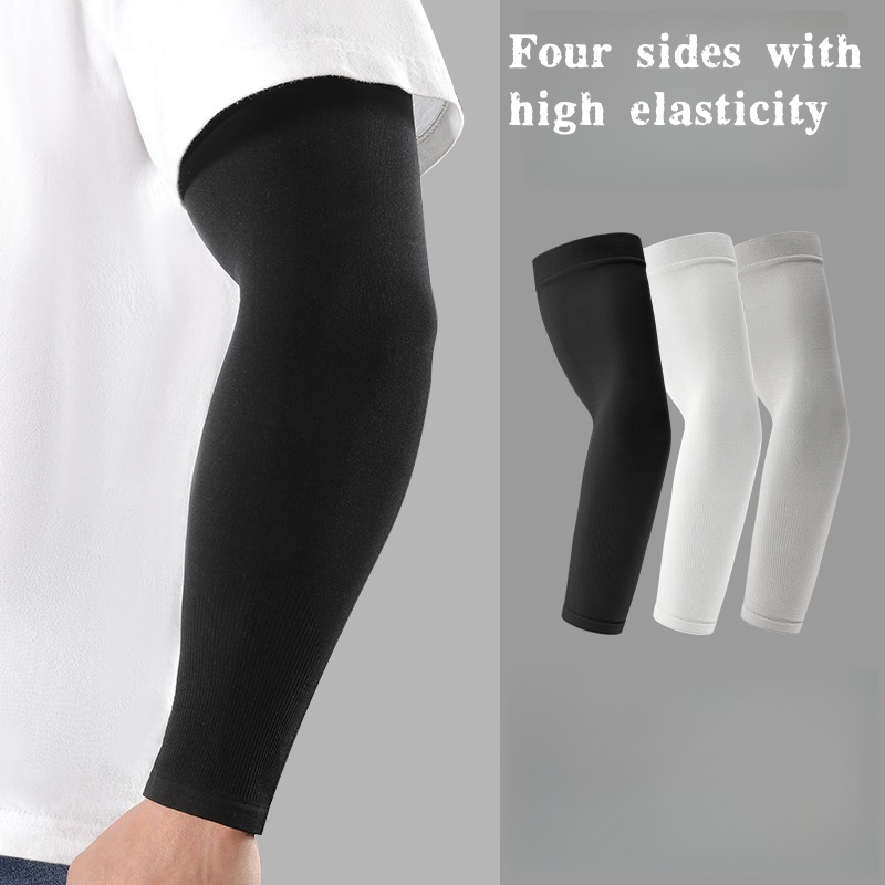 قطعتان من أكمام الذراع المصنوع - مراجعة Cycling Gear وسعره