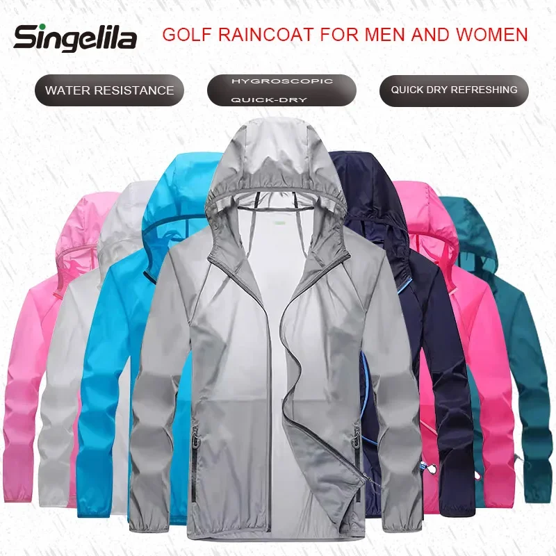 جولف معطف واق من المطر سترة خف - مراجعة Cycling Gear Waterproof وسعره