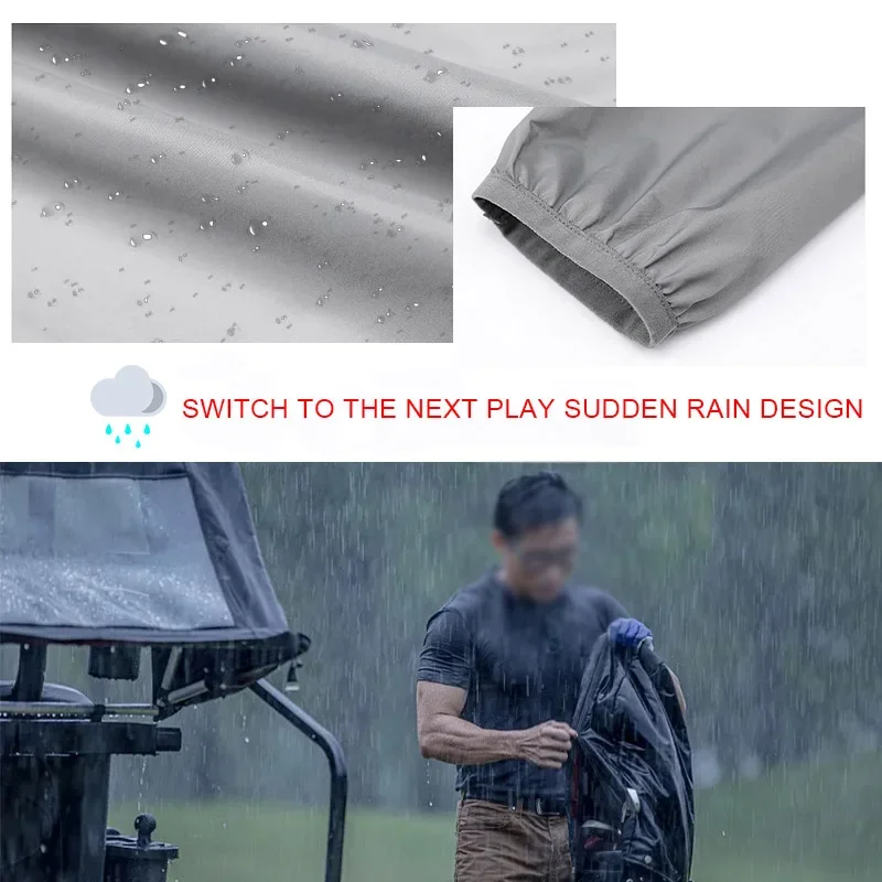 جولف معطف واق من المطر سترة خف - مراجعة Cycling Gear Waterproof وسعره
