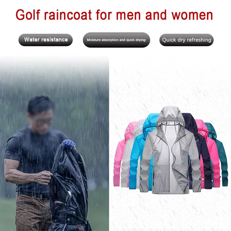 جولف معطف واق من المطر سترة خف - مراجعة Cycling Gear Waterproof وسعره