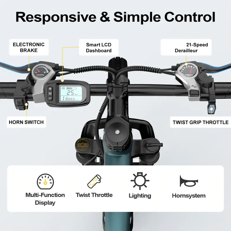 دراجة كهربائية جبلية للبالغين  - مراجعة Cycling Gear وسعره