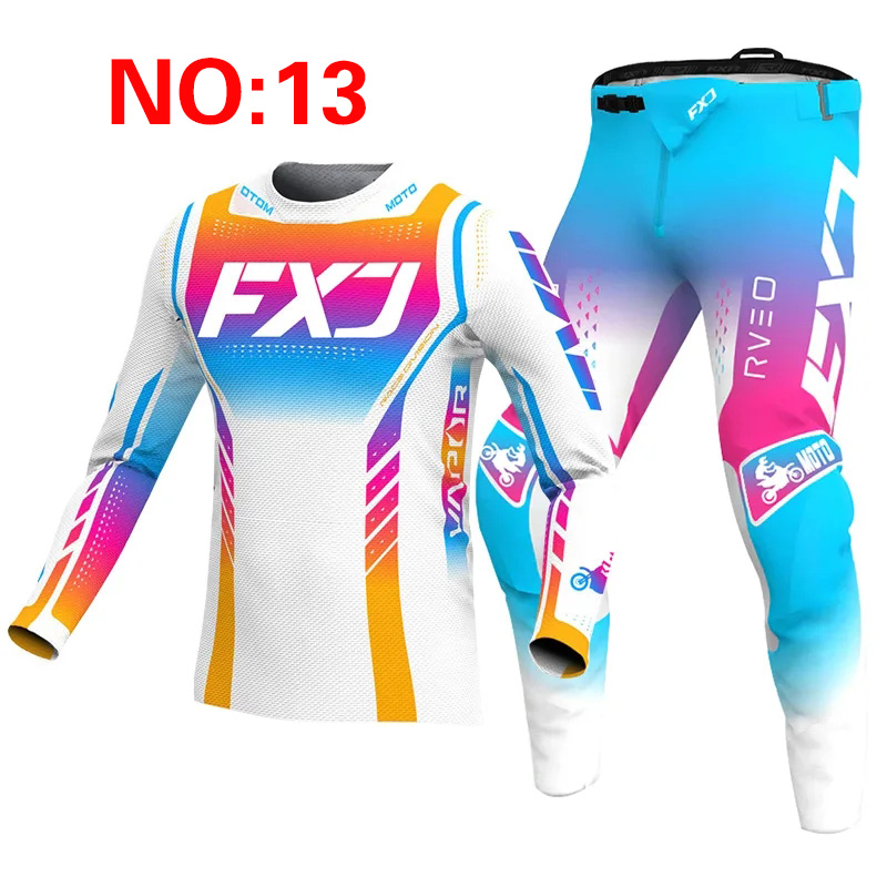 جديد 2025 FXJ الوردي إندورو مو - مراجعة Cycling Gear Pants وسعره